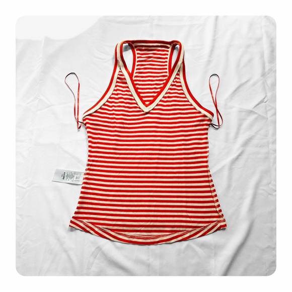 β
Maeve by Anthropologie Striped Tank Top - Orange/White β
- Picture 13 of 16